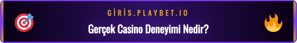 Playbet canlı casino oyunlarının gerçekçi atmosferi ve arayüzü.