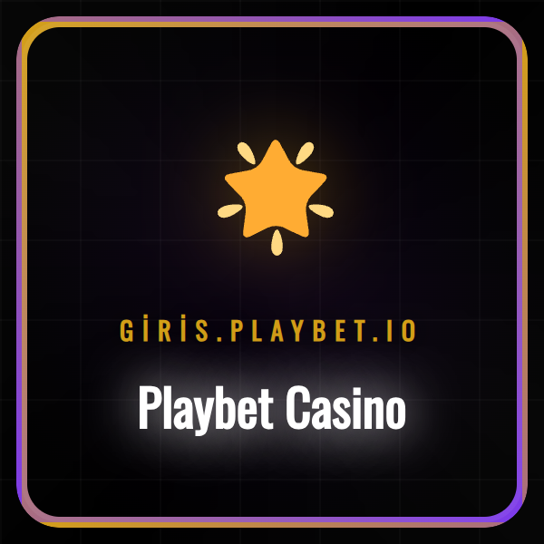 Playbet Casino ana sayfasının mor ve altın renkli arayüzü.