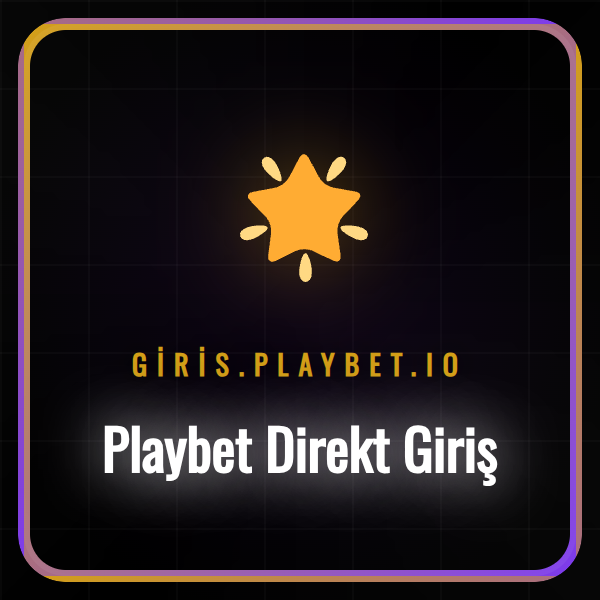 Mor ve altın renkli Playbet direkt giriş arayüzü ve oyun simgeleri.