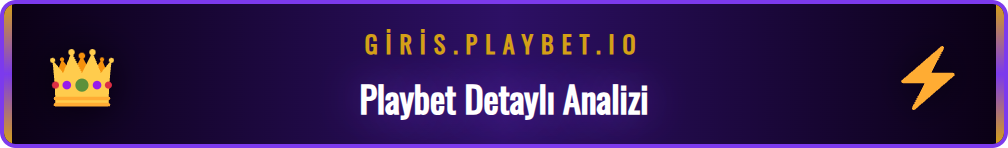 Playbet en güncel giriş ekranı ve kullanıcı paneli detayları.