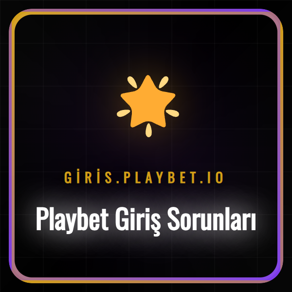 Playbet giriş sorunları yaşayan bir kullanıcı için çözüm yolları.