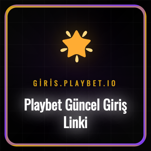 Playbet güncel giriş linki ekranında, mor ve altın renkli bir arayüz.