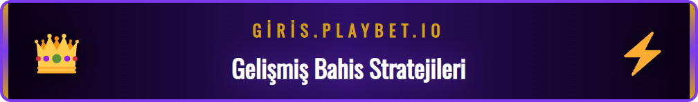 Playbet Türkiye Online Güncel bahis stratejileri gösteren bir infografik.