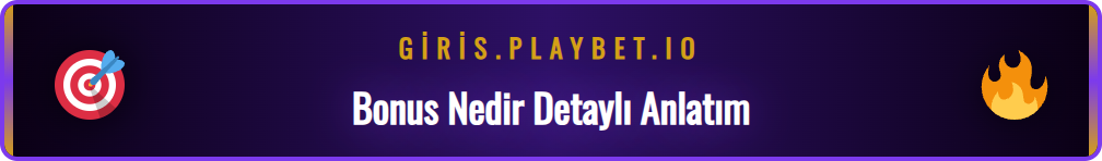 Playbet hoş geldin bonusu konseptini açıklayan bilgilendirici grafik.