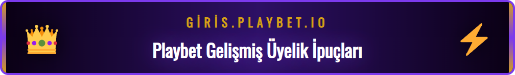 Playbet hızlı kayıt sonrası hesap optimizasyonu için ipuçları ekranı.
