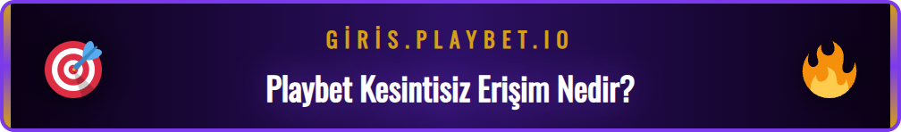 Playbet kesintisiz giriş sisteminin nasıl çalıştığını anlatan bir infografik.