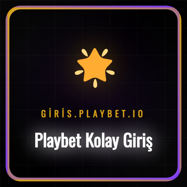 Mor ve altın renkli arayüzde Playbet Kolay Giriş yapan kullanıcı.