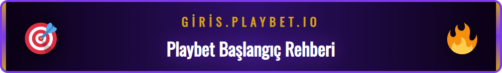 Playbet online casino hesabı oluşturma ekranı ve gerekli bilgiler.