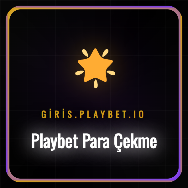 Playbet para çekme adımlarını gösteren mor ve altın temalı arayüz.
